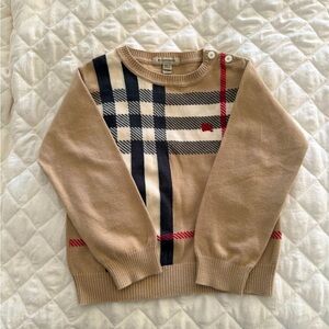 Burberry crewneck sweater size 3y